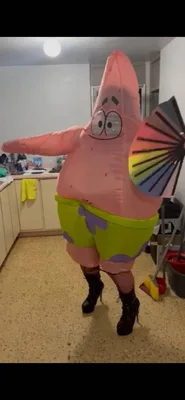 Customer photo of Pride Inclusion Rave Bamboo Folding Hand Fan / Clack Fan - Large by Micheal