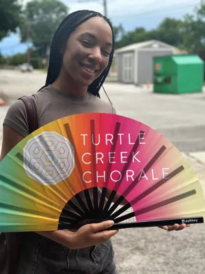 Customer photo of Bulk Custom Fans App by Sylvia F.